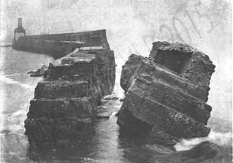 Damage to North Pier